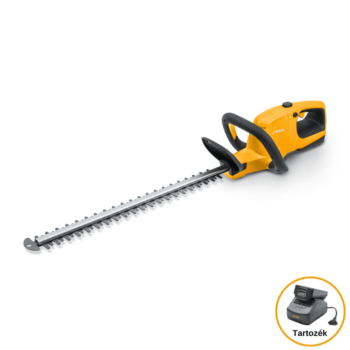 STIGA akkumulátoros sövényvágó HT 100e Kit (akkumulátorral és töltővel) termék