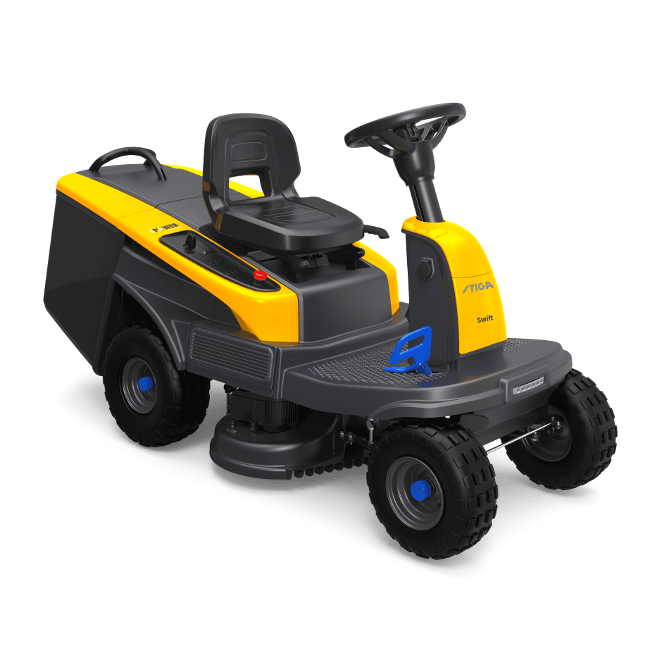 Stiga SWIFT 372e akkumulátoros fűnyíró traktor termék