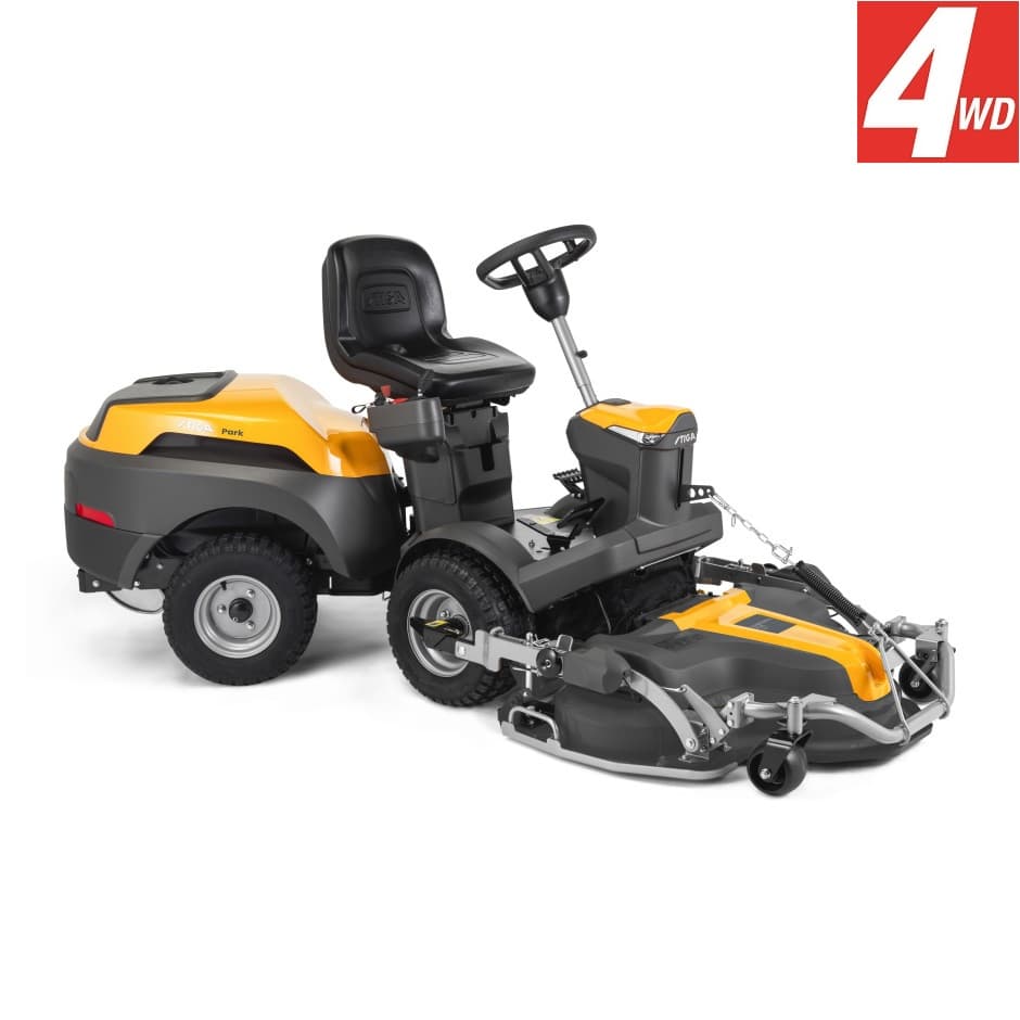 Stiga PARK 500 WX 4WD frontkaszás fűnyíró traktor (vágóasztal nélkül) termék