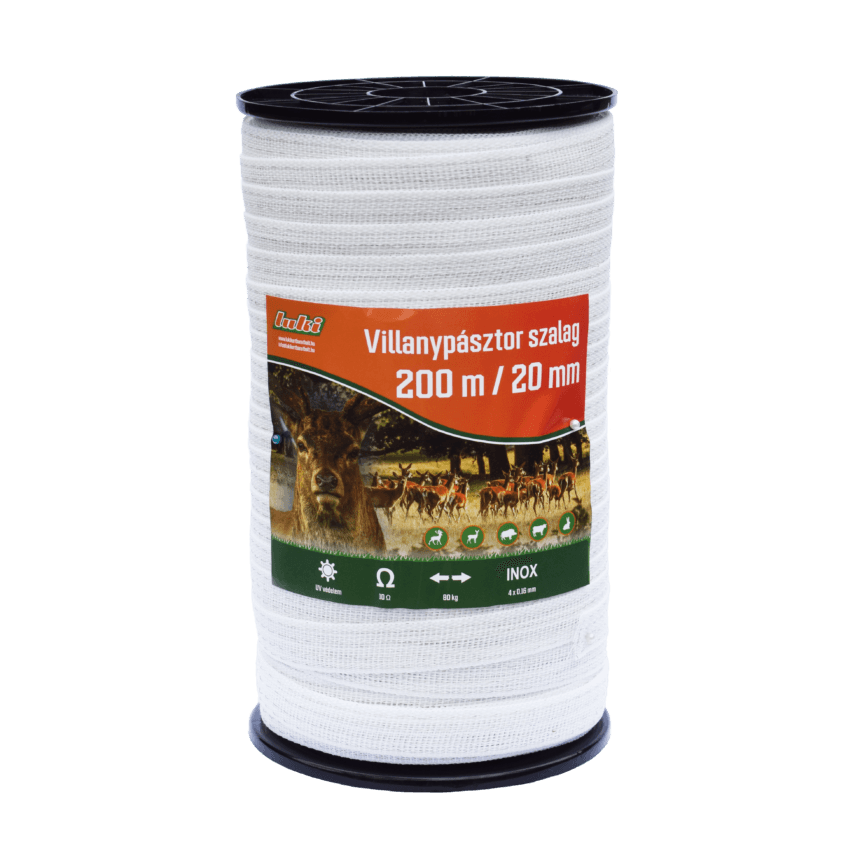 Luki Electrics 200/20 piros villanypásztor szalag termék